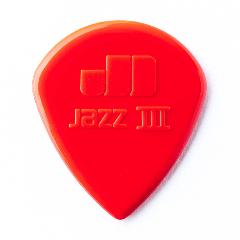DunLop 47P3N Jazz III Nylon Pick 1.38mm-Guitar Accessories-Dunlop-Hermes Music